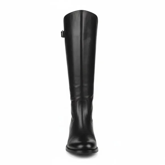 Coach Black Leather Tall Boots | Size 9 | Classic Riding Style - Picture 8 of 8